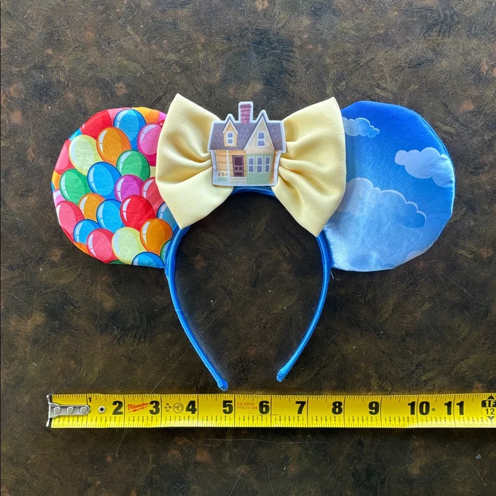 UP Russell House With Balloons Disney Pixar - MINNIE MOUSE Ears Headband NEW